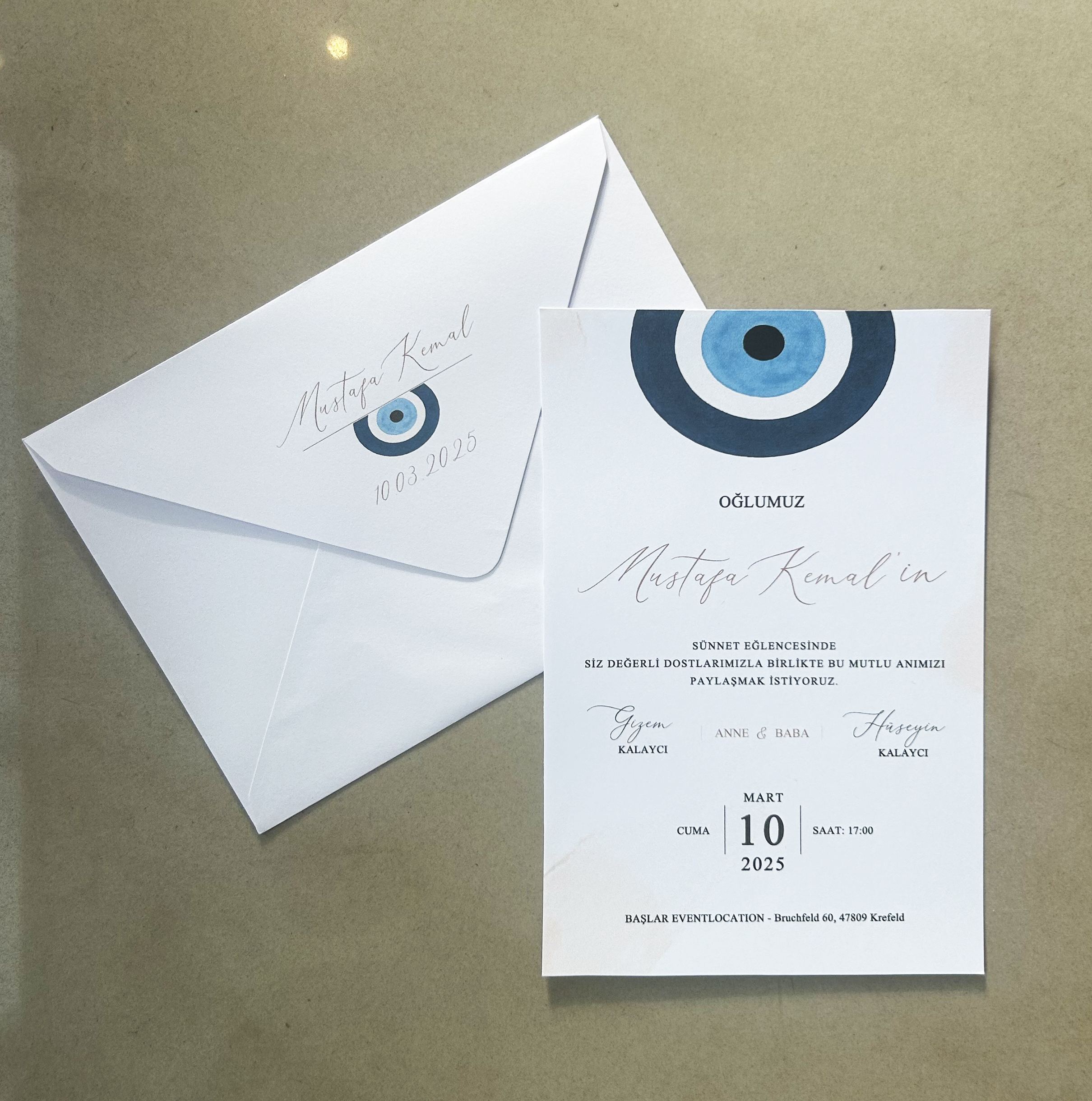  PD218 - Einladungskarte / Davetiye - Sünnet     